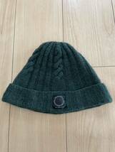 ★送料無料★ 山と道 Merino Knit Cap メリノ ニット キャップ UNISEX ONESIZE 100％ メリノウール ディープフォレスト グリーン_画像1