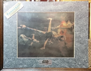 starwars chrom art B-wing fight scene スターウォーズ クロムアート コレクターズ エディション