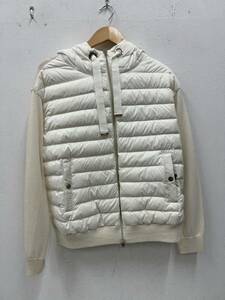 ②HERNO hell no down jacket nylon WHT white plain MP0016D-70066-1010 52076-46959-1 size 48