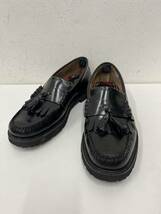 ②FRED PERRY フレッドペリー SB8071 TASSEL LOAFER タッセルローファー レザーシューズ US10_画像1