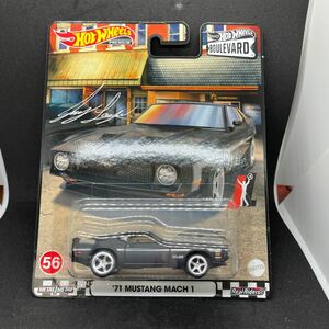 ホットウィール Hot Wheels 71マスタング マッハ1BOULEVARD 100円スタート！