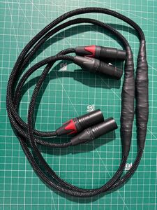 (中古)特殊3段カタパルトケーブル　XLR1mペア