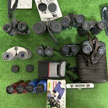 双眼鏡 10点以上16点まとめ 収納バッグ 付き VIXEN BINOCULARS / COSMO WING / NIKON / Kenko / OMEGA / ORIENT TOKYO 中古 現状渡し_画像3