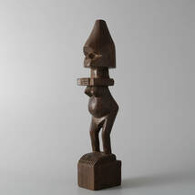 プリミティブアート アフリカ 木彫り人形 木製人形 彫刻 置物 オブジェ 飾り 古道具 民芸 _画像9