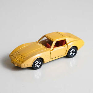 日本製　トミカ　シボレー　コルベット　No.F21　CHEVROLET CORVETTE　1977　tomica　ミニカー　モデルカー