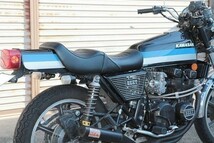 1円～ ◆483◆ 売り切り! 純正パターン アンコ抜きシート 新品 Z400FX ブラック シート Z400J Z500 Z550等_画像5