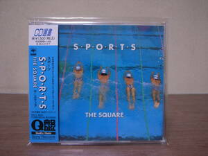 訳あり開封美品 ケース交換済 CD選書 ザ・スクェア スポーツ THE SQUARE S・P・O・R・T・S T-スクェア