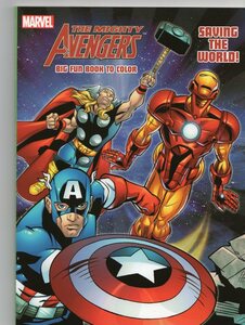 MARVEL (ma- bell ) Avengers Acty biti book paint picture 