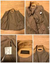 ☆VISARUNO ビサルノ 牛革 ヌバック リアル レザージャケット サイズS M65フィールド ミリタリータイプ ベージュ色 Leather Jacket US ARMY_画像10