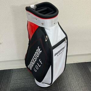 【M0226】ブリヂストン BRIDGESTONE ブリジストン キャディバッグ ゴルフバッグ CBG21Y WK 未使用 スポーツ キャディ ゴルフ 収納