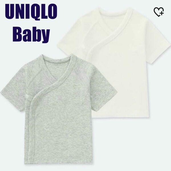 【UNIQLO】ユニクロベビー 短肌着 50-60 2枚セット