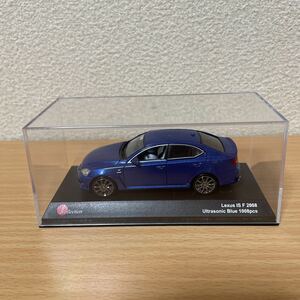 ◇ 【発送は土日のみ】【希少】1/43 J-collection レクサス IS F 2008 Ultrasonic Blue◇