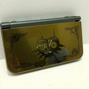 069A 【中古品】Newニンテンドー3DSLL　本体のみ ゼルダの伝説ムジュラの仮面3D　任天堂【動作確認済み】