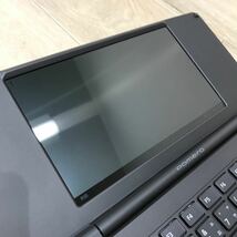 162 D 1円〜 KING JIM DM200 ポメラ テキスト 入力 編集 7インチワイド画面 キングジム 中古 現状品_画像6