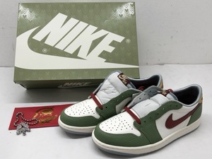 E◆即決◆未使用◆ NIKE ナイキ AIR JORDAN 1 RETRO LOW OG CNY エア ジョーダン 1 レトロ ロー Chinese New Year / FN3727-100 27.5cm