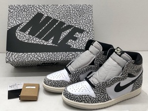 E◆即決◆ NIKE ナイキ AIR JORDAN 1 RETRO HIGH OG エア ジョーダン 1 レトロ ハイ WHITE CEMENT ホワイト セメント / DZ5485-052 27.0cm