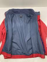 E★現状品★90's patagonia パタゴニア / マウンテンパーカー/着脱フード / サイズ L / コスタリカ製 / ボタン破損、小穴ダメージ有_画像3