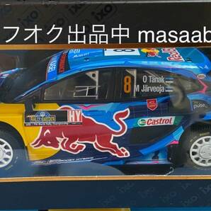 ★イクソ 1/18 フォード プーマ WRC Rally1 2023年スウェーデンラリー 優勝 #8 O. Tanak / M. Jarveoja 新品未使用★