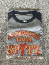 新品・未使用・未開封 長袖 spitz jamboree tour あまったれ2005 ツアー ベースボールTシャツ Mサイズ_画像1