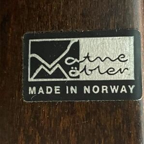 北欧ヴィンテージ Vatne Mobler バットネ 本革ファルコンチェア 幅77 高98cm Sigurd Ressel ノルウェー FALCON Chair 1人掛ソファ 椅子の画像10