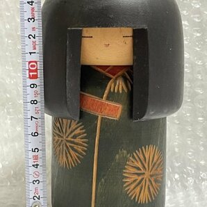 □ 創作こけし □ 関口三作 童女 高さ 約16cm ■ おかっぱ KOKESHI DOLL 日本人形 郷土玩具 伝統工芸 木工 ■ 松659の画像5