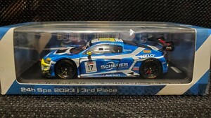 1/43 Audi R8 LMS GT3 #17 Scherer Sport PHX 3rd 24h Spa 2023