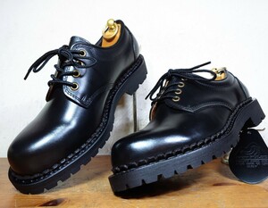 【未使用/ノルベ製法】日本製 安藤製靴 FUNCTION PULSE OR2 プレーントゥ 25.5cm ブラック 黒/ブーツ redwing danner