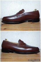 【デッドストック/未使用】英国製 JOHNLOBB/ジョンロブ LOPEZ ロペス 4395Last コインローファー 7E 25.5cm相応 バッファロー/edwardgreen_画像3