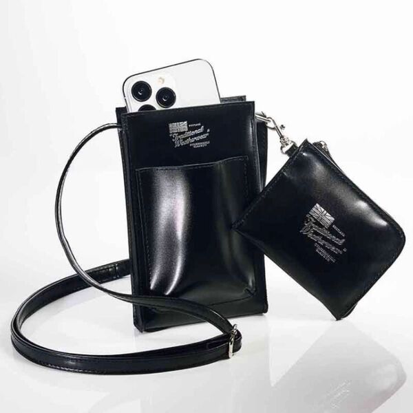 モノマックス 増刊付録 トラディショナルウェザーウェア お出かけスマホショルダー&L字ジップ財布