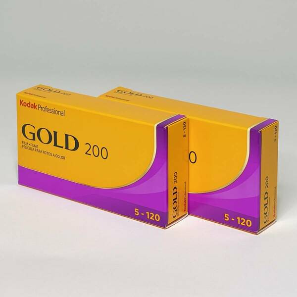 Kodak Gold200 120 5本パックx2箱 期限2025年6月