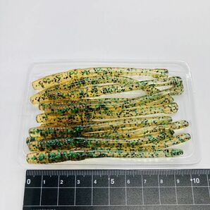 710672 アクション エアテール ワーム 4インチ ３６本 プロズファクトリー ACTION AIRTAIL WORM オールド品 希少入手困難品 パンプキン系の画像2