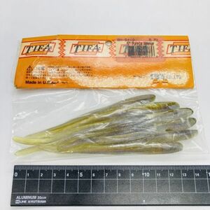 710707 新品 ティファ ボディシャッド 5インチ① ８本 TIFA BODY SHAD ボディーシャッド 希少入手困難品 オールド品 パープルウィニー