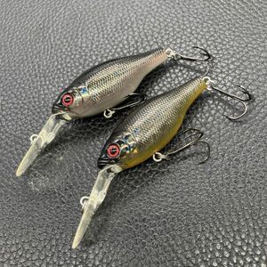 710867 メガバス ディープX-100 3/8oz ２個セット MEGABASS DEEP-X100 2000年 2001年 ルアーセット