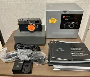 未使用に近い CCD交換対策済み ライカ M9 Leica M9 スチールグレー ボディ 付属品完備 関連 Leica m10 m11 typ240 M6