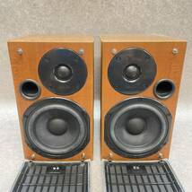 Y5-12）DENON デノン スピーカー左右2個セット SC-MG33 50W 木目 オーディオ機器　中古_画像3