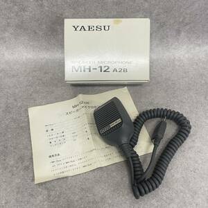 J4-1）希少　未使用品YAESU　MH-12A2B　スピーカーマイク　（34）