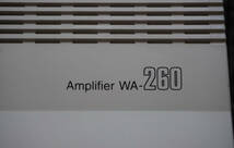 ◆Amplifier WA-260 呼出しアンプ パナソニック 【中古品】静岡県湖西市発_画像9