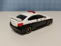 イオン　オリジナルトミカ　スバル　WRX STI タイプS　日本警察仕様　パトカー　タカラトミー_画像3