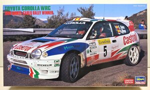 ハセガワ　1/24　トヨタ　カローラ　WRC 1998 モンテカルロ ラリー　ウィナー