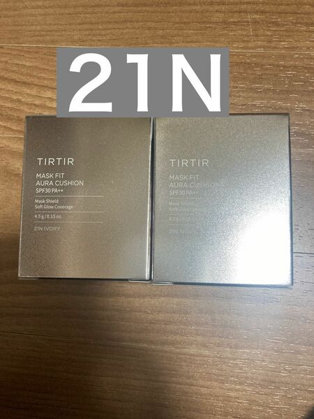【新品・未開封】tirtir 21N ミニサイズ クッションファンデ銀 2個セット