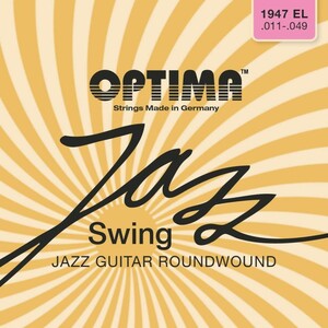 オプティマ(OPTIMA) ジャズギター弦 JAZZ SWING ラウンドワウンド 1947.EL