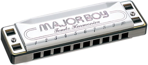 TOMBO dragonfly Major Boy C style 10 hole z* harmonica 