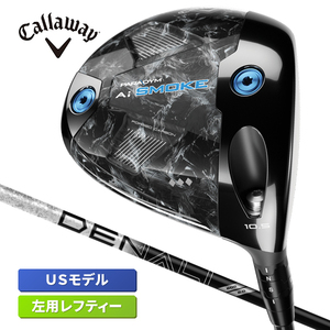 キャロウェイ パラダイム PARADYM Ai SMOKE スモーク トリプルダイヤモンド レフティ ドライバー 9度/Sフレックス USモデル 左 DENAL Black