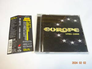 CD ヨーロッパ 1982-2000 EUROPE 国内盤 帯付 ESCA7816 2000年盤 ベスト