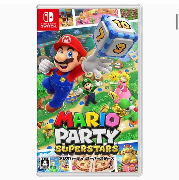 新品 未開封品 未使用 マリオパーティ スーパースターズ Nintendo Switch パッケージ　ソフト ニンテンドー 任天堂