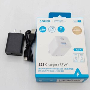 【中古・未使用品】[2点セット] アンカー Anker A2331N21 USB急速充電器 Anker 323 Charger 33W 他
