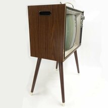 【中古】[手渡し限定/ジャンク] 日立 テレビ受信機　S-17A 1968年発売 レトロ 昭和43年_画像7