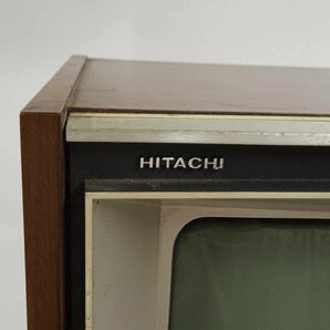 【中古】[手渡し限定/ジャンク] 日立 テレビ受信機 S-17A 1968年発売 レトロ 昭和43年の画像5