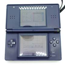 【中古】[ジャンク] 任天堂 DS Lite 本体 ネイビー USG-001 Nintendo_画像2