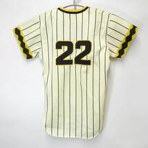 【中古】デサント PRO-BASEBALL COLLECTION 阪神タイガース ユニフォーム 1976-78 #22 田淵幸一 S2 ジュニア DESCENTE_画像7